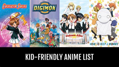 Kid Friendly Anime By Otaku84 Anime Planet