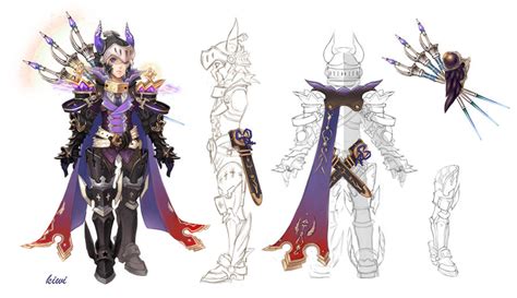 Character Design For Mmo Rpg02 By Kiwinest On Deviantart