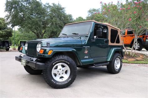 Used 2000 Jeep Wrangler 2dr Sahara For Sale (Special ...