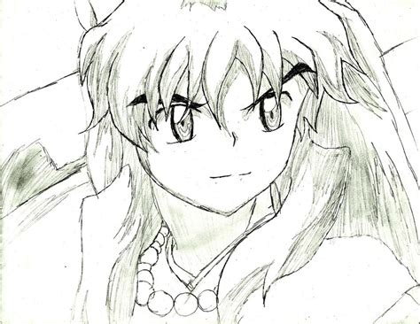 Inuyasha Sketch By Cwolf191 On Deviantart