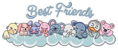 Best Friends Embroidery Designs Machine Embroidery Designs At