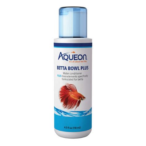 Aqueon Betta Bowl Plus Water Conditioner And Dechlorinator Petco