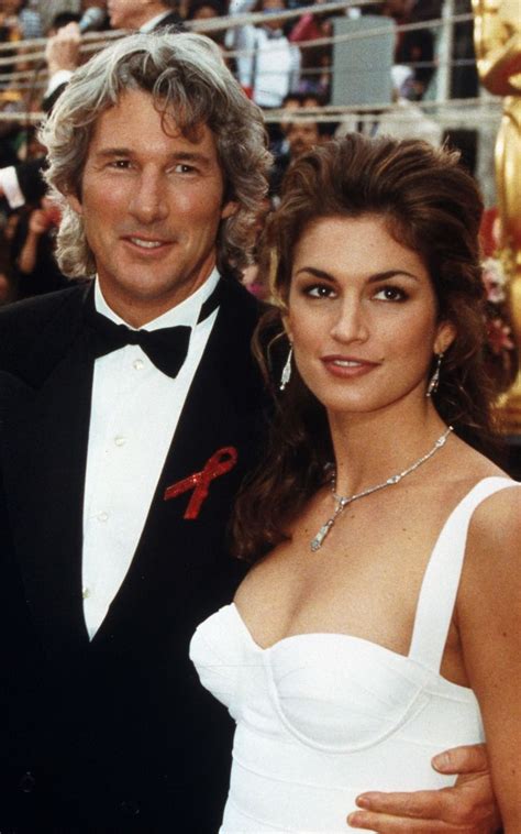 Cindy Crawford Married Richard Gere In An Armani Suit With A Tinfoil