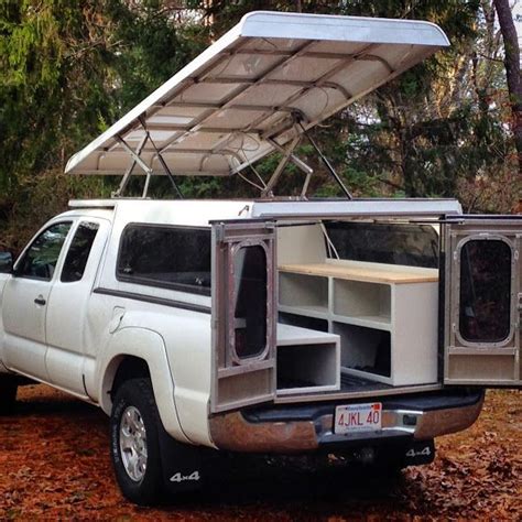 Tacoma Aluminum Pop Up Expedition Portal Aménagement Camping Car