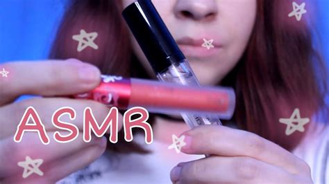 ASMR Lipstick And Lipgloss 1 Minute Asmr Asmrmakeup Makeupasmr
