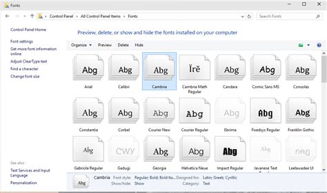How To Install And Manage Fonts In Windows 10