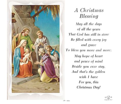 Birth Of Christ A Christmas Blessing 01 0831 Tonini Church Supply