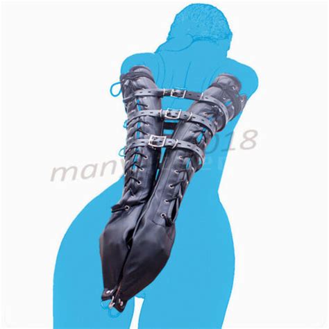arm binder body harness asylum armbinder restraints straight jacket bondage toy ebay