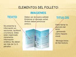 Caracteristicas De Un Folleto Informativo Ajore