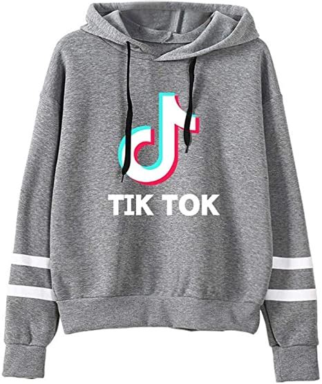 Generir Tik Tok Sweater New Trend Hooded Net Red Logo Coat Amazonfr