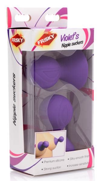 Violets Silicone Nipple Suckers Purple Pair On Literotica