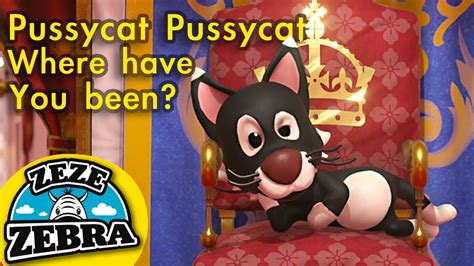 Pussycat Pussycat Where Have You Been Nursery Rhyme Top English