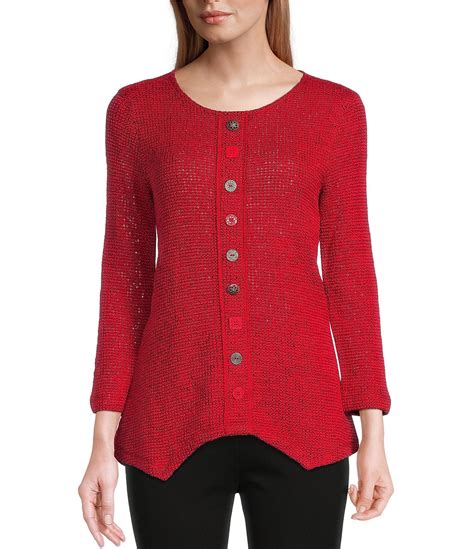 Multiples Red Womens Casual And Dressy Blouses Dillards