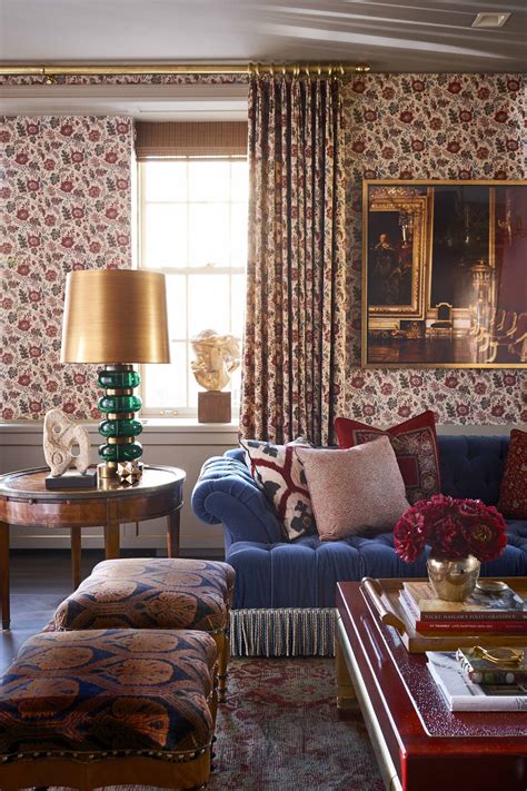 A New York Pied à Terre Filled With Rich Colors Layered Patterns And
