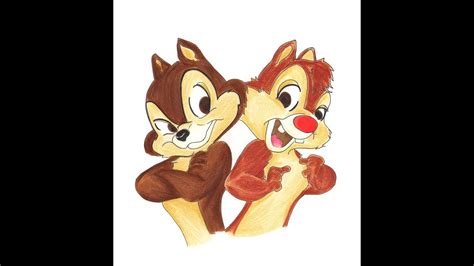 Chip And Dale Cartoon Donald Duck Pluto And Goofy