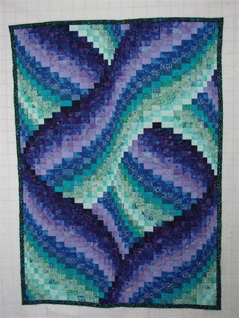 Quilting Land Twisted Bargello Quilt