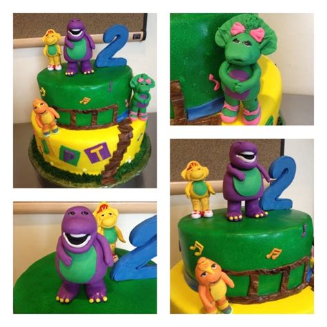 Barney And Friends Birthday Cake
