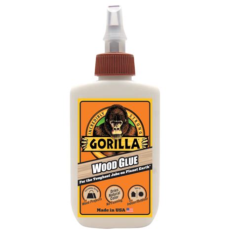 Gorilla Wood Glue 4 Oz Bottle