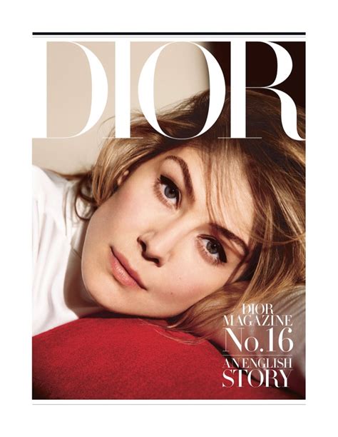 Rosamund Pike Looks As Elegant As Ever In Dior Magazine Fashion Gone
