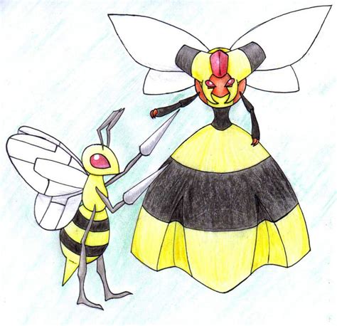Beedrill And Vespiquen By Hitomi Chan666 On Deviantart