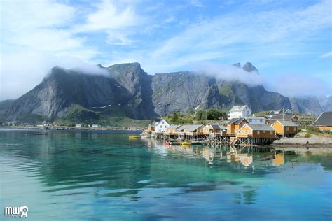 Rorbuer Sakrisøy The Lofoten Islands Norway Marcel Van Den Berge