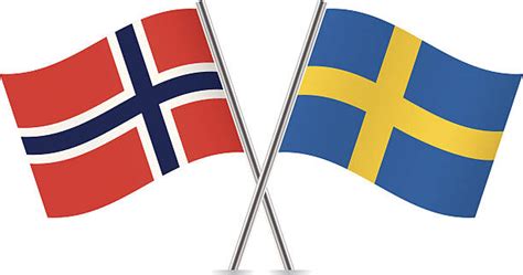 Swedish Norwegian Flag Stock Photos Pictures And Royalty Free Images