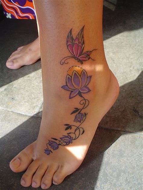 If the leg tattoo is not lower enough for you, foot tattoo may be your choice. 100 Gorgeous Foot Tattoo Design You Must See
