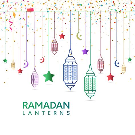 Ramadan Islamic Muslim Vector Hd Png Images Ramadan Lanterns