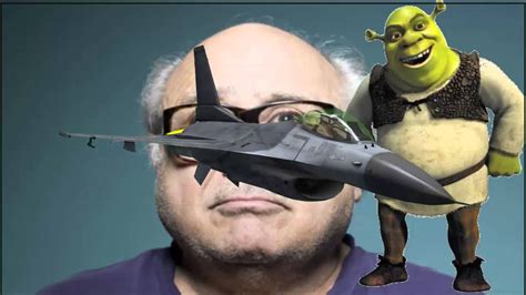 Flying Jet On Shrek And Danny Devito Youtube