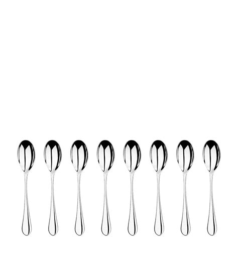 Mulberry Mirror Stainless Steel 8 Piece Coffee Spoon Set