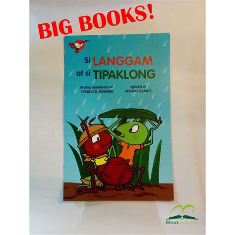 Si Langgam At Si Tipaklong Big Book Shopee Philippines