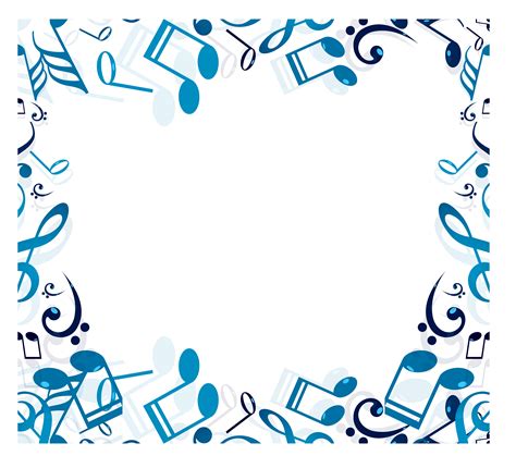 Music Notes Clip Art Borders Music Note Borders Free Clip Art Music