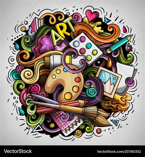 Doodle Art 6 Illustrations Royalty Free Vector Graphics And Clip Art