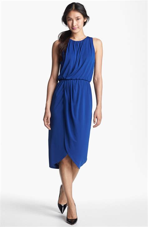 Adrianna Papell Sleeveless Faux Wrap Dress Nordstrom