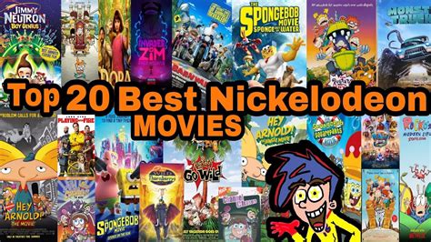 My Top 20 Best Nickelodeon Movies Youtube
