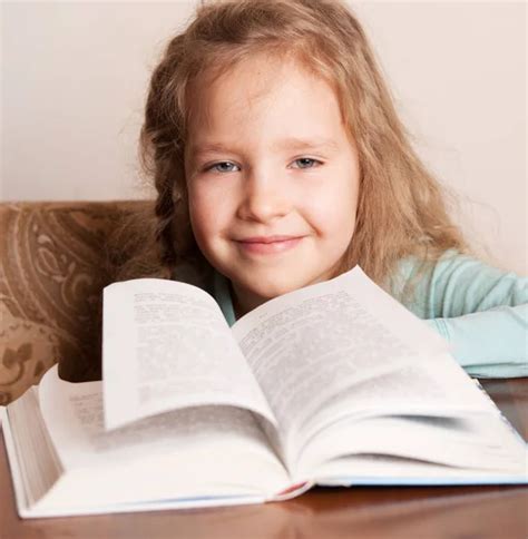 Girl Reading Book Stock Photo By ©tatyanagl 157982560