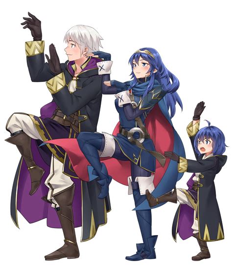 Lucina Robin Robin Morgan And Morgan Fire Emblem And More Drawn By Igni Tion Danbooru