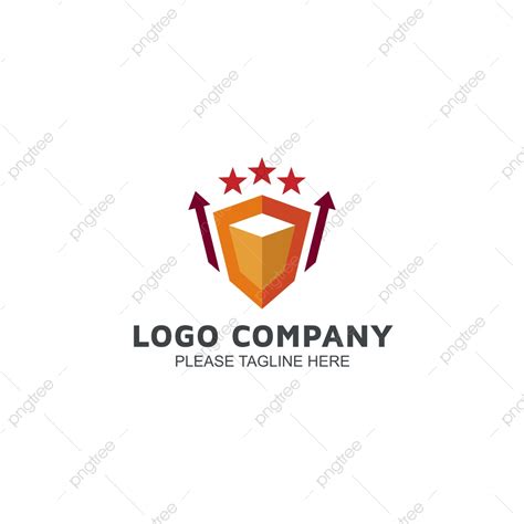 Gambar Logo Perisai Keamanan Abstrak Latar Belakang Lencana Png Dan