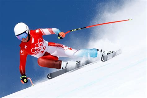 Suter Confirms Swiss Dominance With Olympic Downhill Gold New Straits