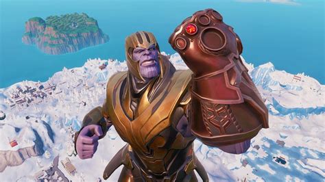 Consigo A Thanos En Fortnite Endgame Youtube
