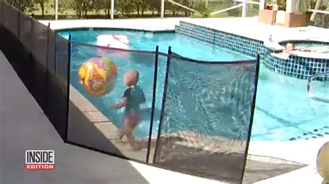 Dad Jumps Over Foot Tall Fence To Rescue Month Old Son Who Fell Into The Pool