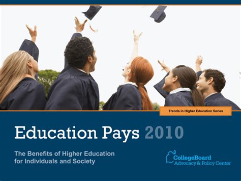 Education Pays 2010 Trends In Higher Education