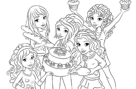 You can download, favorites, color online and print these lego friends for free. lego friends coloring pages printable free | woman ...