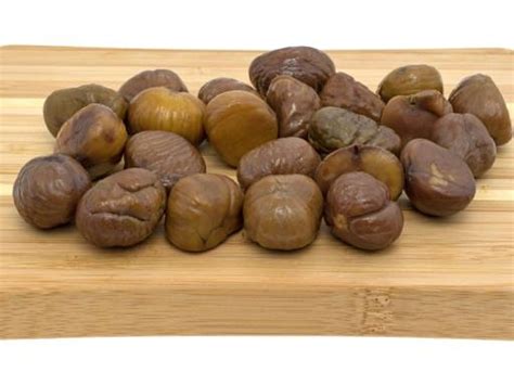 Châtaignes cuites à leau Recette de Châtaignes cuites à leau