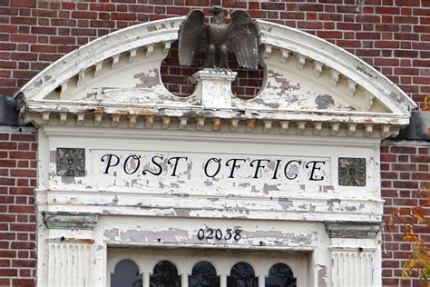 Post Office Franklin Ma Living New Deal