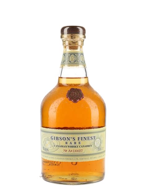 gibson s finest 18 year old lot 154182 buy sell world whiskies online