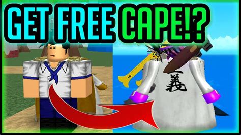 How To Get Cape Join Marines One Piece Millenium Roblox Youtube