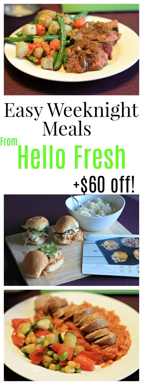Easy Weeknight Meals From Hello Fresh Discount Code The Olive Blogger