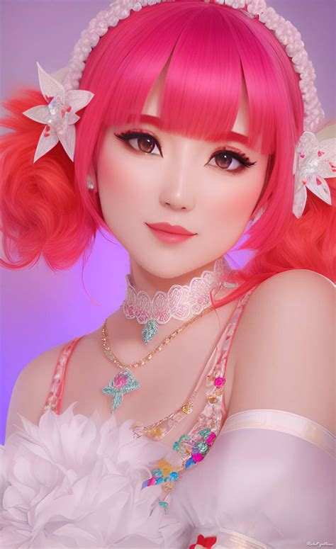 Pink Fluffy Girl By Xrebelyellx On Deviantart