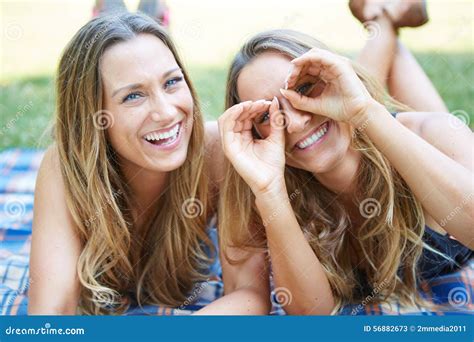 Two Female Friends Stock Image Image Of Female Copy 56882673